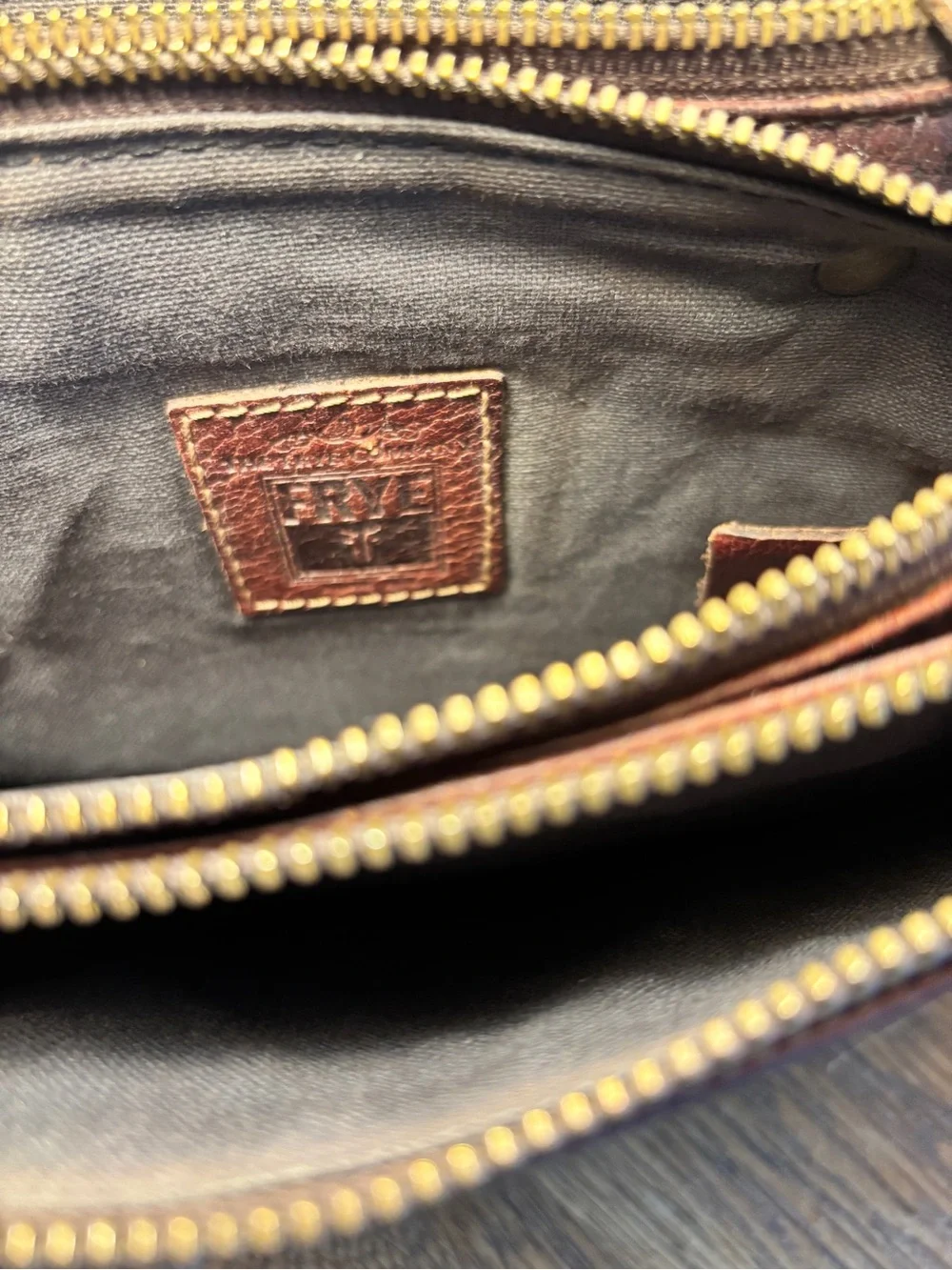 Frye Destroyed Jenna Studded Crossbody Bag